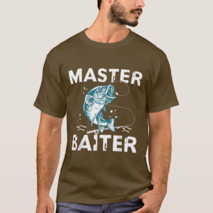 T-shirt Pêche au Bass Master appâtant Blague de pêcheur Pa