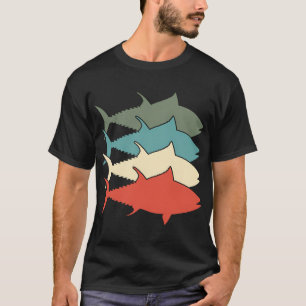 T-shirt Pêche au bonheur et mon ami , Pêche avec mon