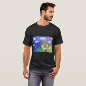 T-shirt Pêché au chapeau (Devant entier)
