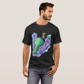 T-shirt Pêche au chat (Devant entier)