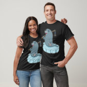 T-shirt Pêche au clair de lune (Unisexe)