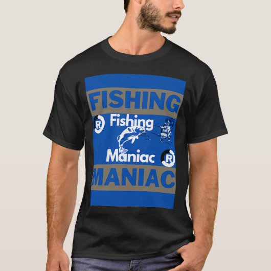 T-shirt Pêche au drapeau (Devant)
