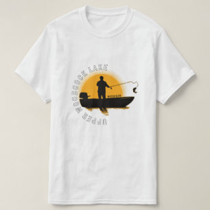 T-shirt Pêche au lac Michigan