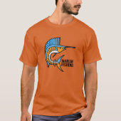T-shirt Pêche au marlin (Devant)