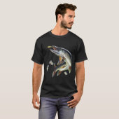 T-shirt Pêche au maskinongé (Devant entier)