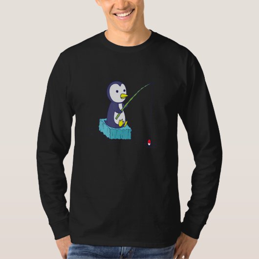 T-shirt Pêche au pingouin (Devant)