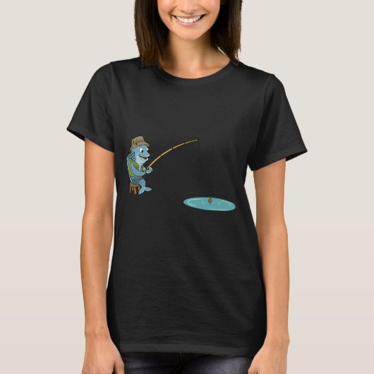 T-shirt Pêche au poisson (Devant)