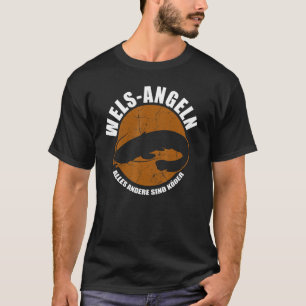 T-shirt Pêche au poisson-chat Tout le reste est appât