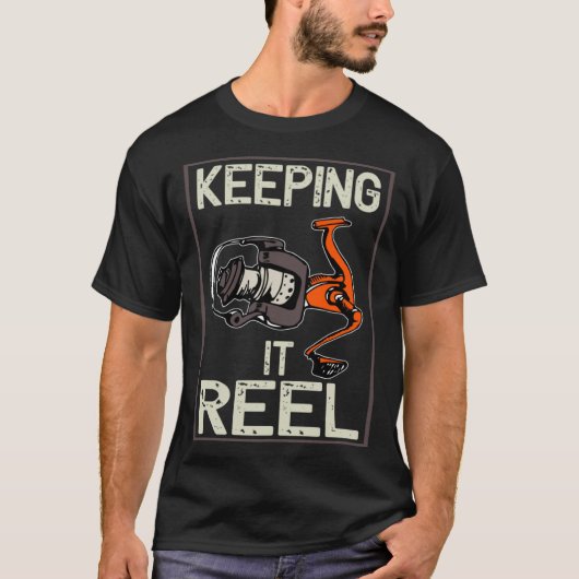 T-shirt Pêche au Réel (Devant)