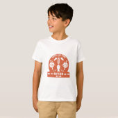 T-shirt Pêche au saumon Canada (Devant entier)