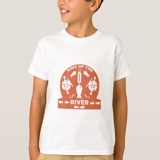T-shirt Pêche au saumon Canada (Devant)