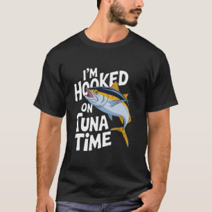 T-shirt Pêche au thon Je suis accro au thon Je suis accro