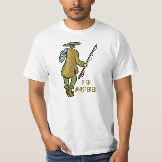 T-shirt Pêche au Whisperer (Devant)