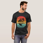 T-shirt Pêche aux compliments blanc (Devant entier)