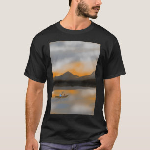 T-shirt Pêche avec grand-père