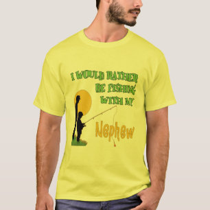 T-shirt Pêche avec mon neveu