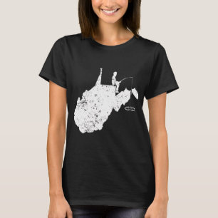 T-shirt Pêche avec Papa WV Chemise de pêche à la truite Ba
