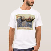 T-shirt Pêche avec un filet (Devant)