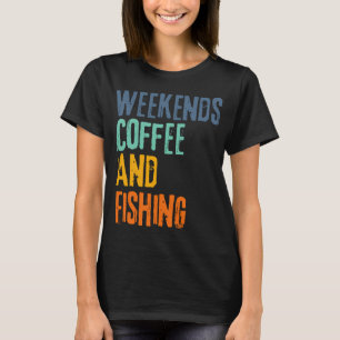 T-shirt Pêche Bière froide et détente Drôle de pêcheur