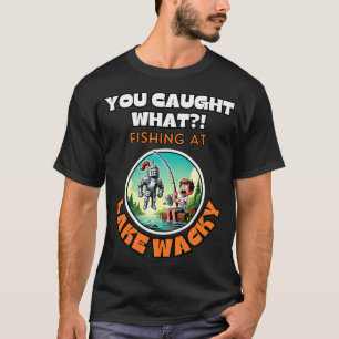 T-shirt Pêche Bigfoot Sasquatch Papa Pêcheur Hommes Enfant