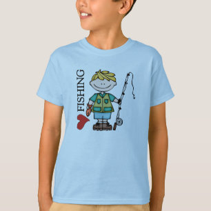 T-shirt Pêche blonde d'amour du garçon I