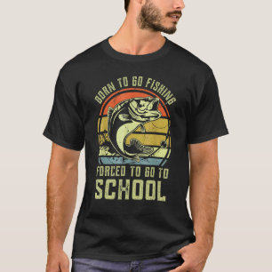 T-shirt Pêche Cool Pour Hommes Femmes Enfants Bass Pêche P