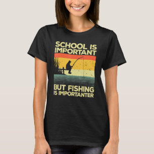 T-shirt Pêche Cool Pour Hommes Femmes Pêche à la Basse Pêc