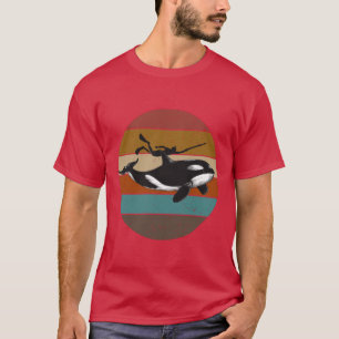 T-shirt Pêche cool Speed Et Orca Retro Vintage Scuba Div
