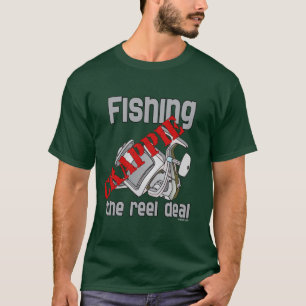 T-shirt Pêche Crappie Le Reel Deal Sérieux Pêche