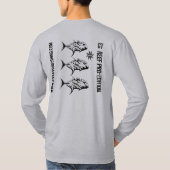 T-shirt Pêche d'assassin - Pro-Édition GT de récif (Dos)