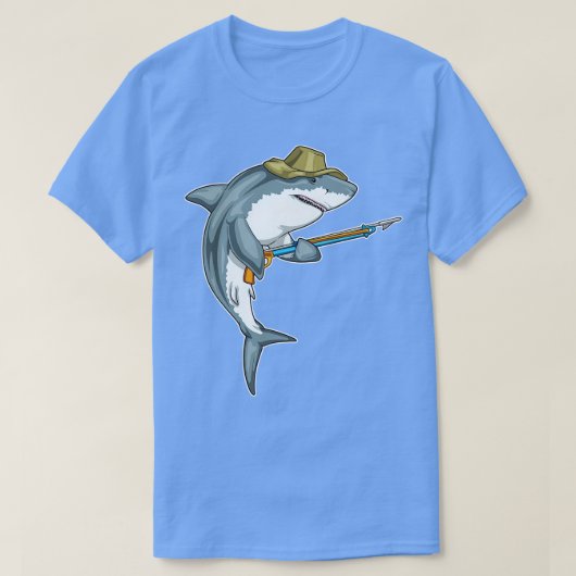 T-shirt Pêche de Fisher Harpoon (Design devant)