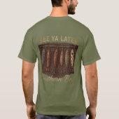 T-shirt Pêche de garçon du Sud Chasse rustique (Dos)