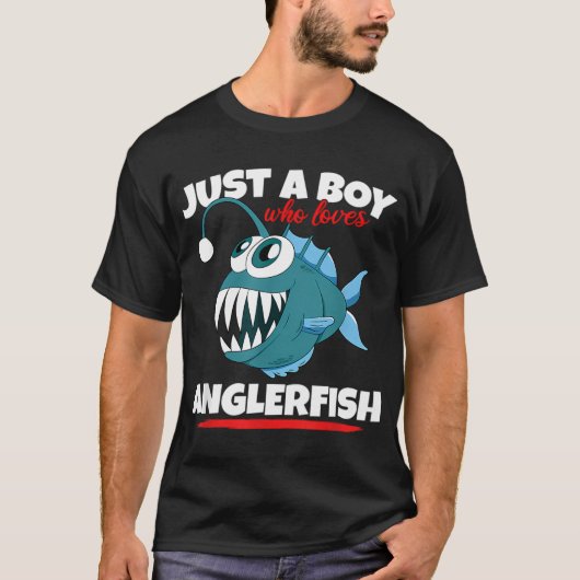 T-shirt Pêche de garçon du Sud local (Devant)