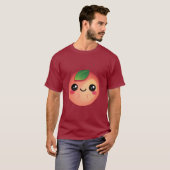 T-shirt Pêche de Kawaii (Devant entier)