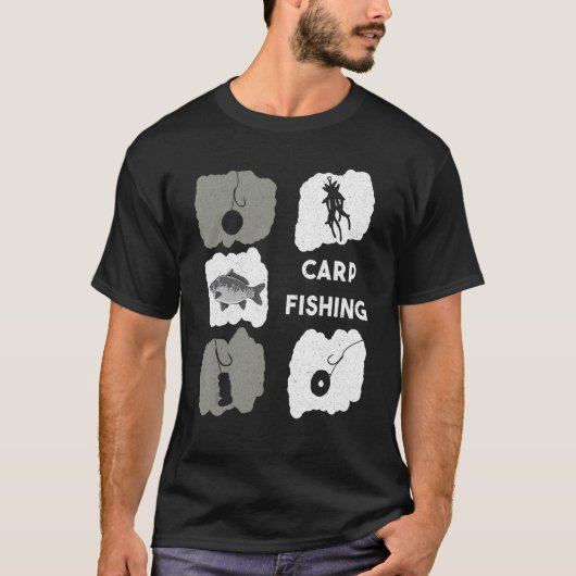 T-shirt Pêche de la carpe 1 (Devant)