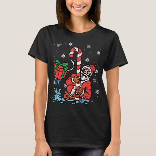 T-shirt Pêche de Noël (Devant)