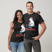 T-shirt Pêche de Noël drôle de poisson (Unisexe)