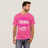 T-shirt Pêche De Papa Princesse Fille Pêcheurs Reel C (Devant entier)