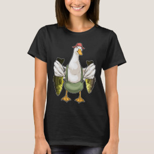 T-shirt Pêche de poisson de canard