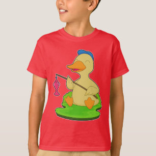 T-shirt Pêche de poisson de canard