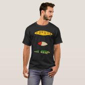 T-shirt Pêche de requins de Quint (Devant entier)
