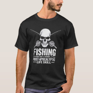T-shirt Pêche de survie post-apocalyptique u2013 essentiel
