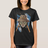 T-shirt Pêche Devon Rex Pêcheur extérieur Cat Cute Fly F (Devant)