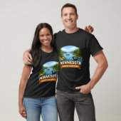 T-shirt Pêche drapeau américain (Unisexe)