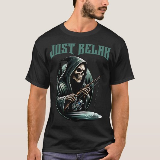 T-shirt Pêche drôle (Devant)
