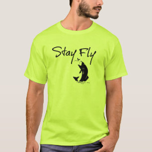 T-shirt Pêche drôle de mouche de séjour