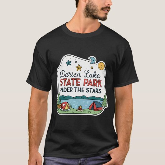 T-shirt Pêche du 4 juillet Drapeau américain Poisson Améri (Devant)