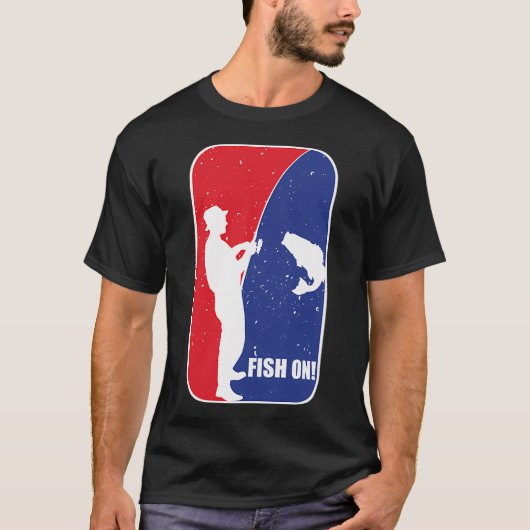 T-shirt Pêche - du poisson! (Devant)