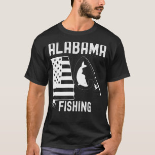 T-shirt Pêche en Alabama pour hommes femmes ou jeunes