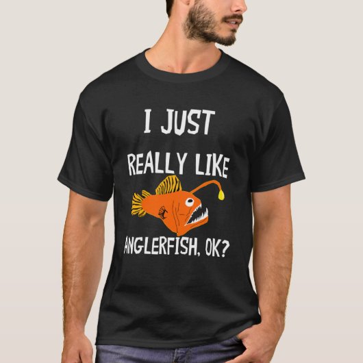 T-shirt Pêche en mer profonde poisson mer diable poisson p (Devant)